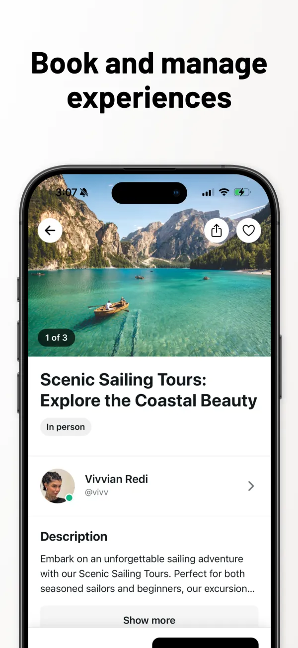 Freelance & milestones on the Poyst app 2