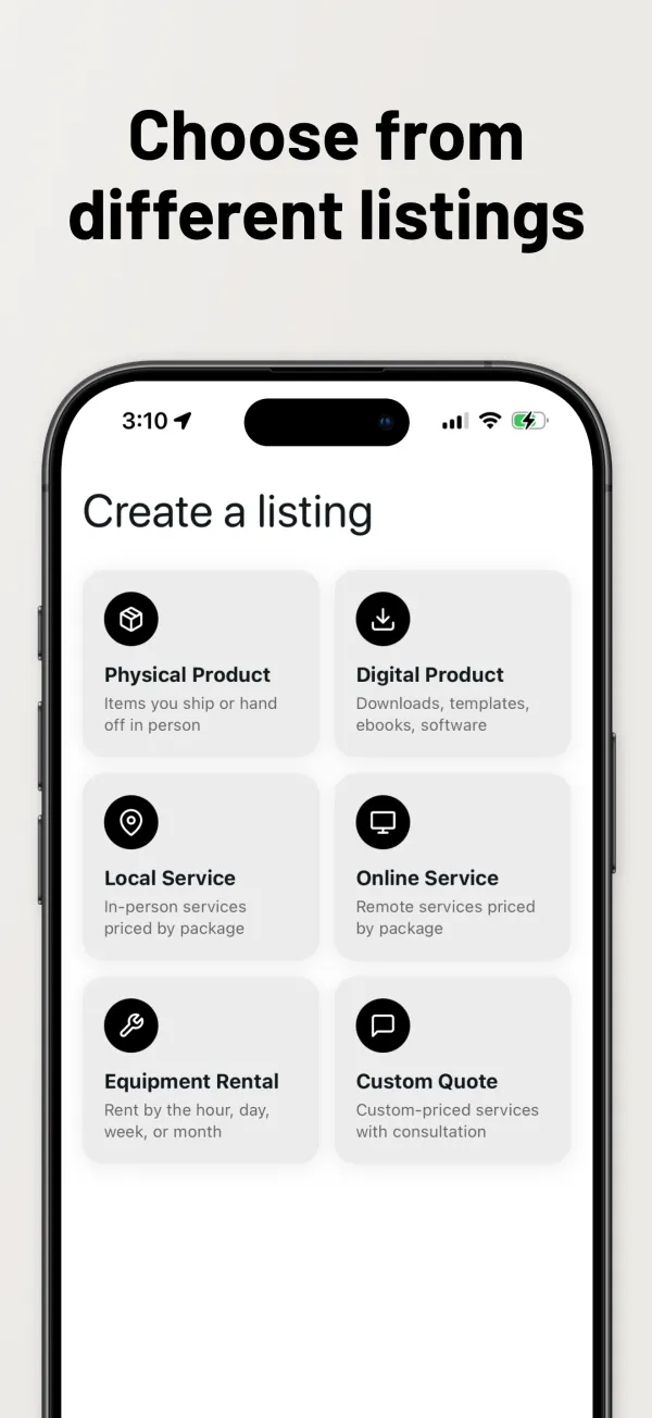 Booking calendar and reservation flow in the Poyst app 2